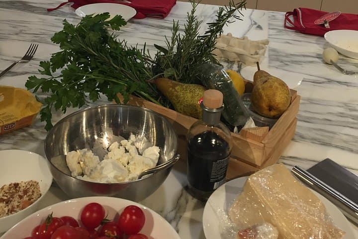 Semi private Pasta Class Vegetarian Organic