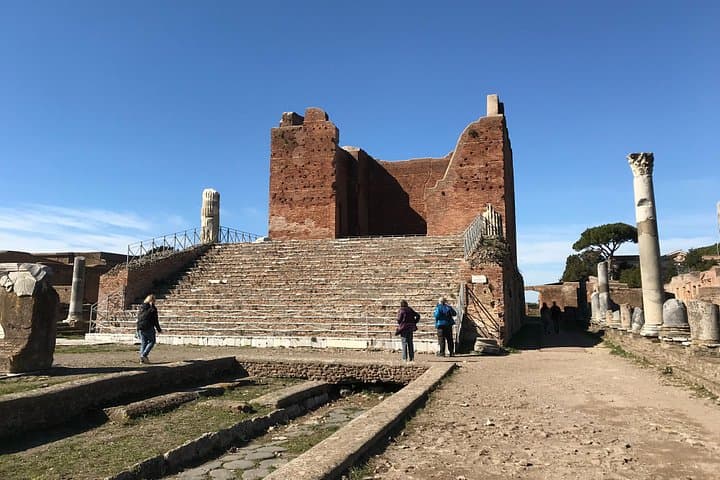 Capitolium, temple of Jupiter, Juno and Minerva at the forum