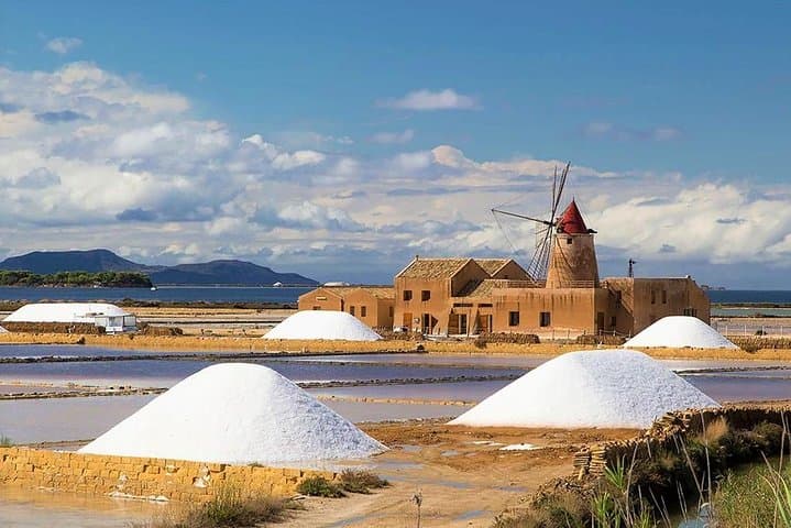 Marsala salt flats