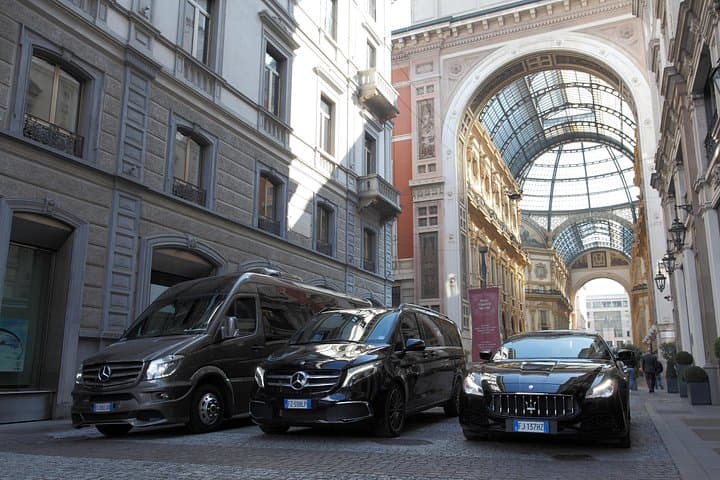 LINATE - MILANO airport transfer - sedan 1-3 pax