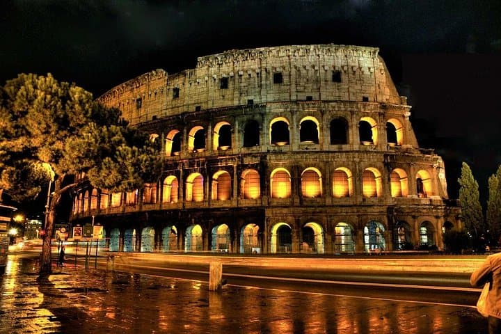 Rome by Night Private Tour with Hotel Pick Up