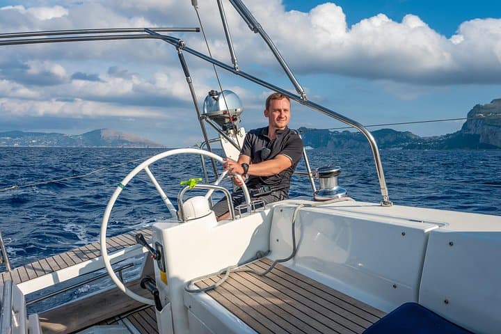 Private sailing trip along Capri and the Sorrento Coast
