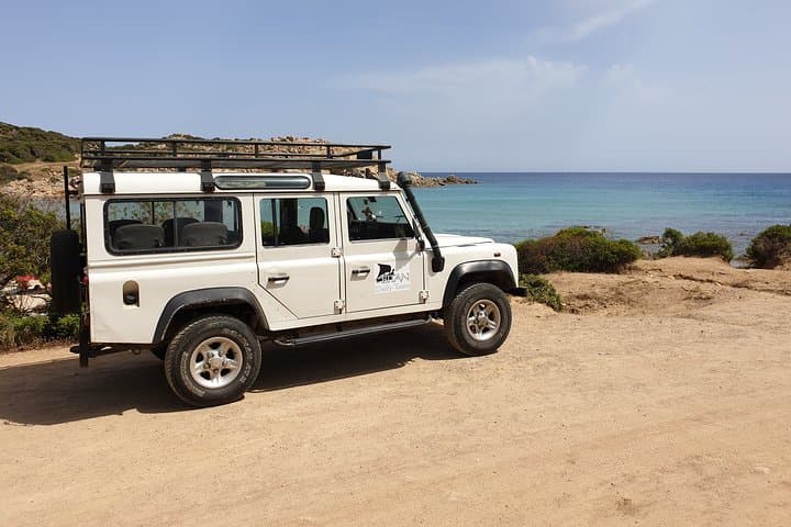 Cagliari: Amazing Jeep Private Tour of Sardinia's Hidden Beaches from Chia