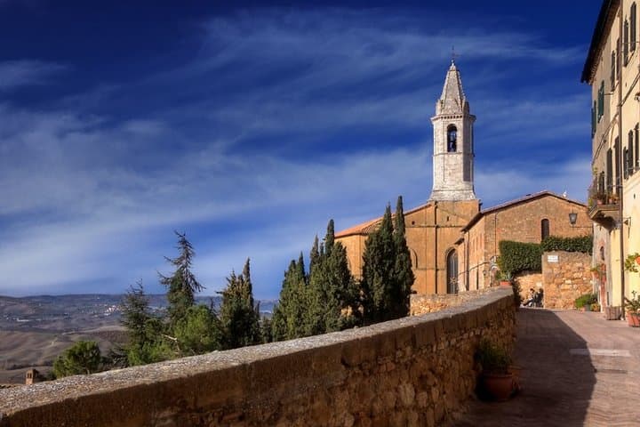 lookout point in Pienza