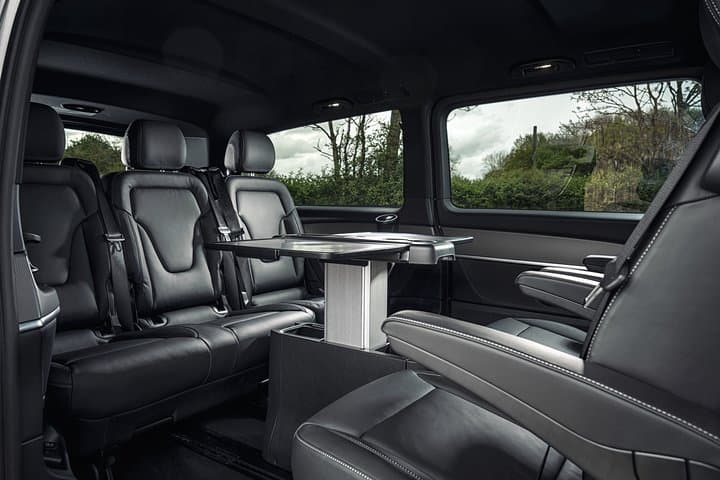 Airport Transfer: Malpensa Airport MXP to Milan by Luxury Van