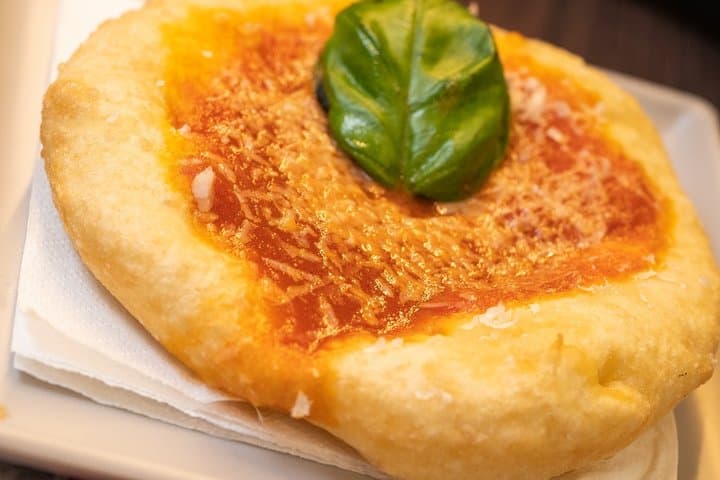 Make a Fried Pizza with Limoncello Spritz in Sorrento