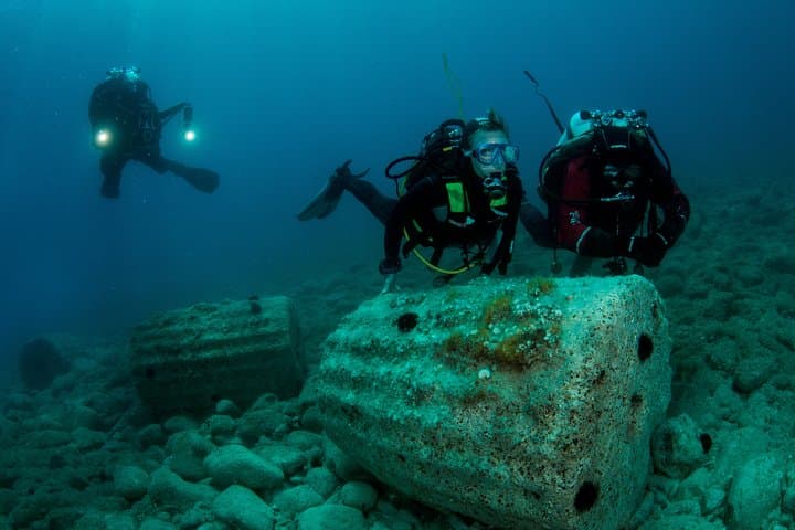 Scuba diving in Calabria, Italy