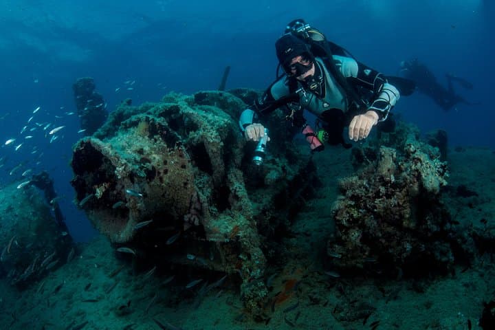 Scuba diving in Calabria, Italy