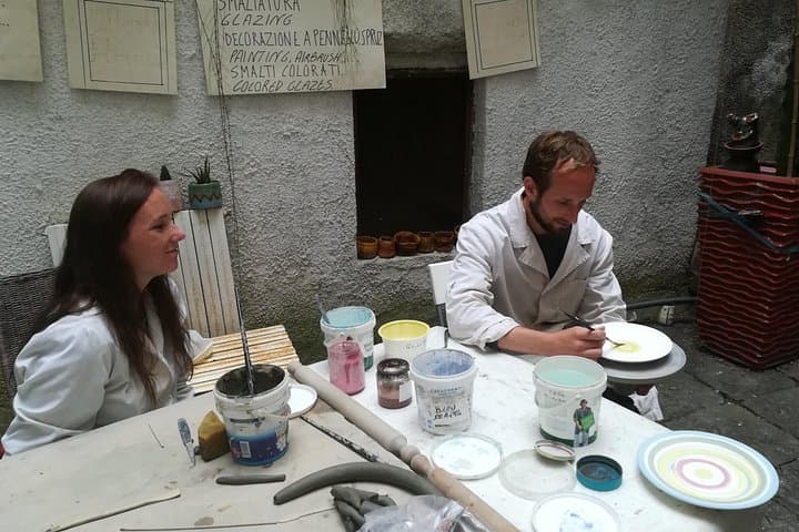 Private Ceramic Workshop in Vietri Sul Mare