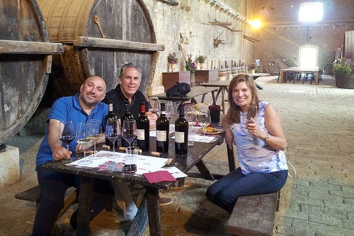 Sicily wine tasting in winery