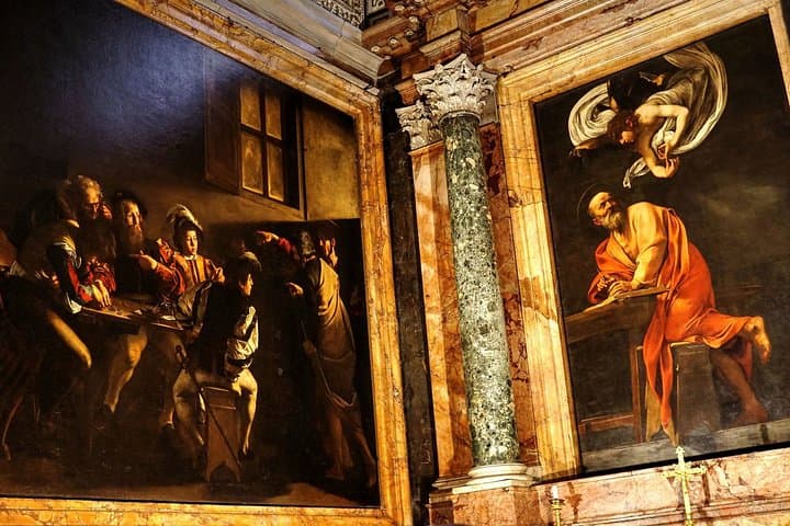 Caravaggio, masterpieces and secrets in the churches of Rome