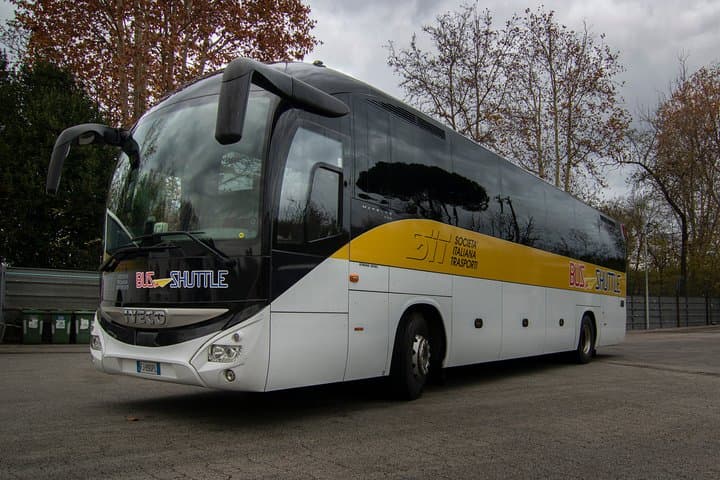 Fiumicino Airport Shared Shuttle Bus to Rome Termini & Vatican