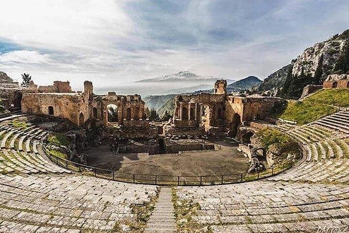 One Day Tour to Taormina and Trekking on Etna