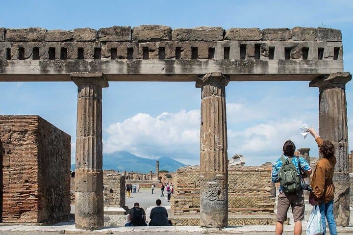 Columns ancient ruins