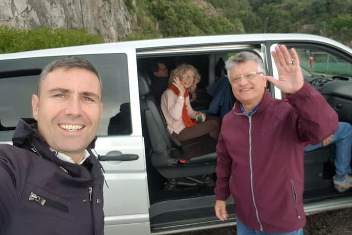 Transfer from Naples to Sorrento with stop in Pompeii 2hours