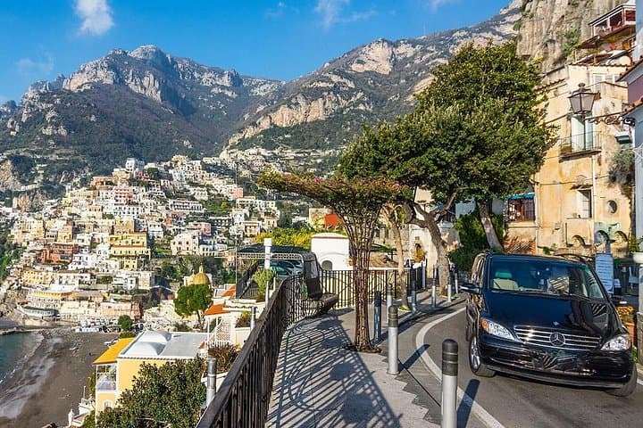 Along the coast, Positano