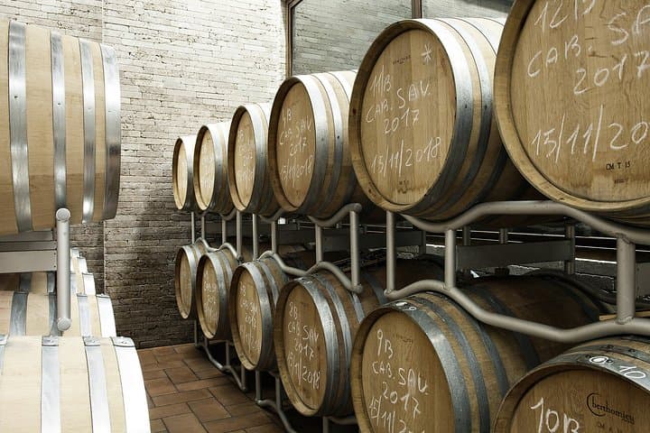 The wine cellar