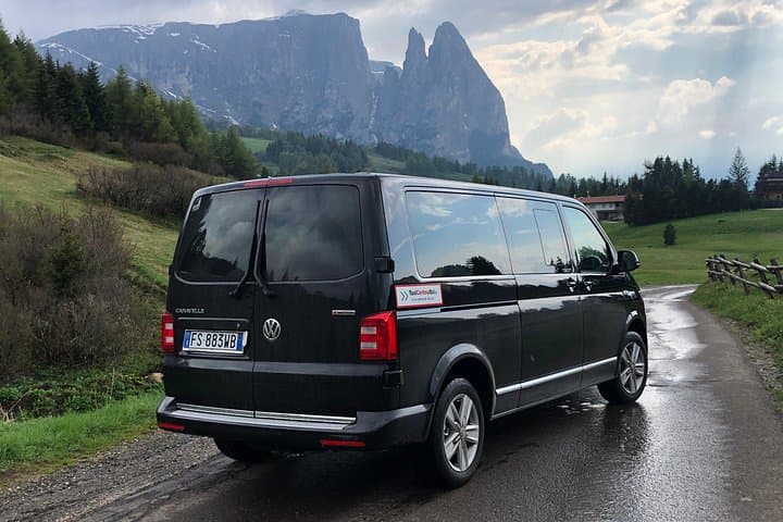 taxi to the Dolomites