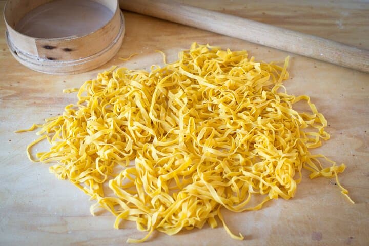 Tagliatelle from the scratch