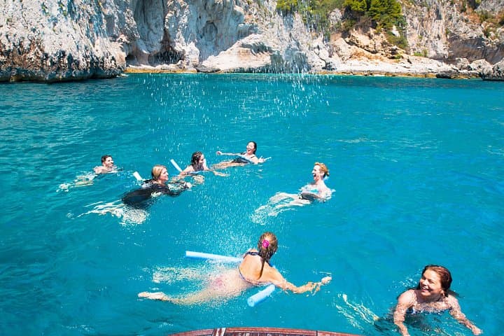 Swimming stops, Amalfi Coast