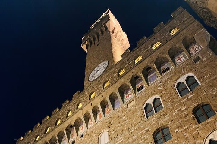 Florence Highlights Walking Tour By Night with Expert Guide