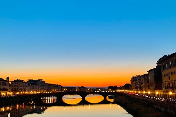 Florence Highlights Walking Tour By Night with Expert Guide