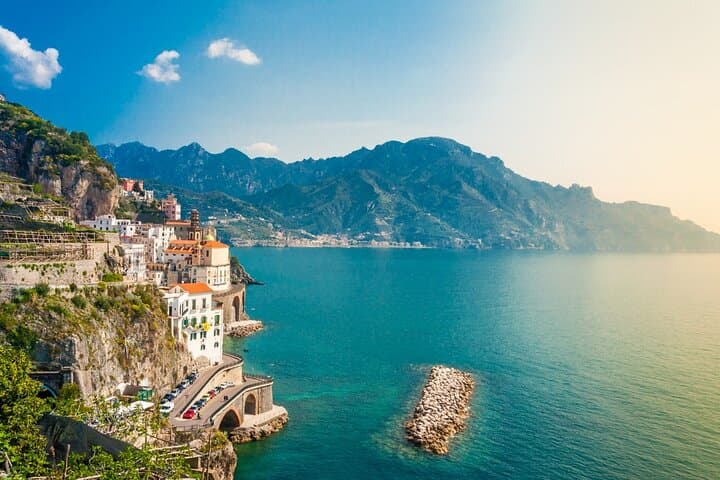 Chauffeured Tour to Amalfi Coast and Pompei from Rome