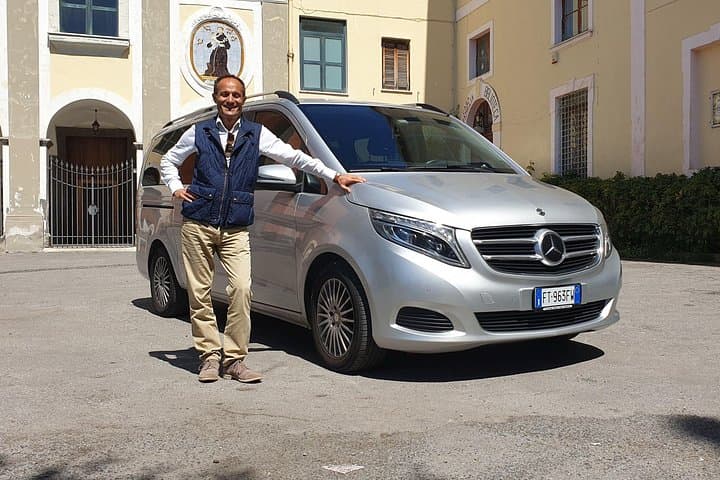 Fabrizio and his van