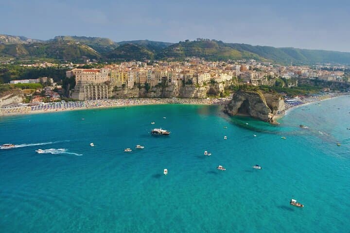 Tropea from the sea