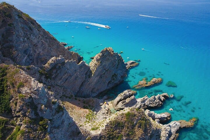 The three beaches of Capo Vaticano