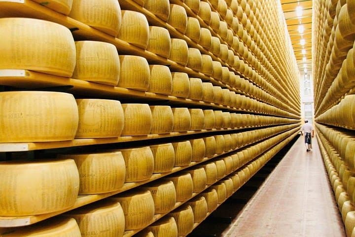 Parmigiano Reggiano & Balsamic Vinegar Private Tour and Tasting | Artemilia Guided tours | Parmigiano Reggiano Cheese Banks