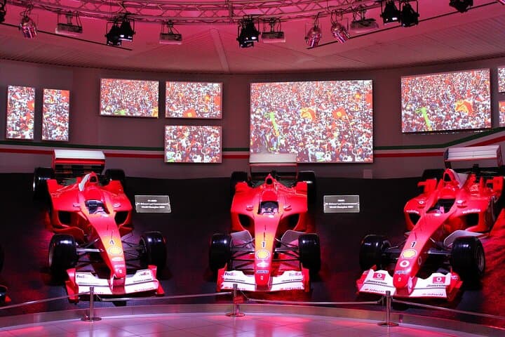 Private Tour to Maranello & Bologna with Ferrari Museum Entry