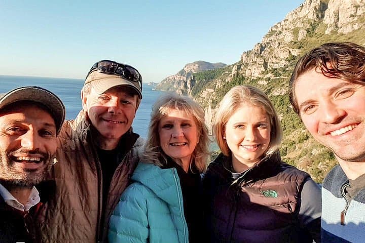 Great family-pictures on the Amalfi Coast