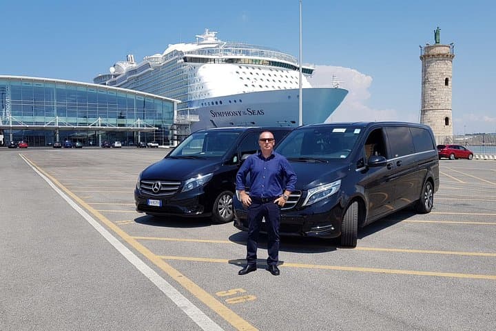 Shared transfer to/from Civitavecchia port to FCO airport