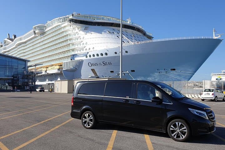 Shared transfer to/from Civitavecchia port to FCO airport