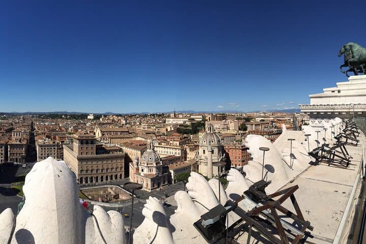 Rome: Altar of the Fatherland Elevator and Museums Tickets