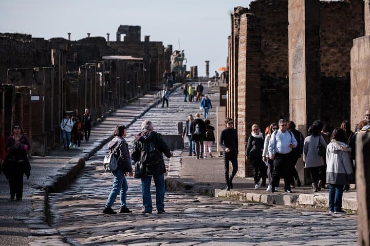 Private Guided Tour from Rome to Pompeii