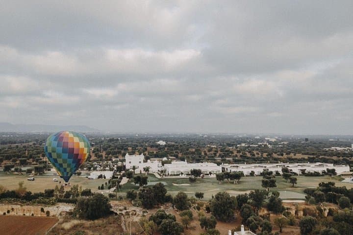 Small Group Hot Air Balloon Flight in Valle d'Itria