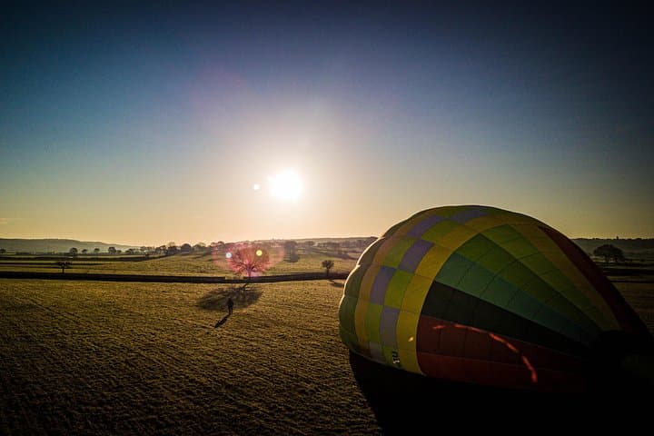 Small Group Hot Air Balloon Flight in Valle d'Itria