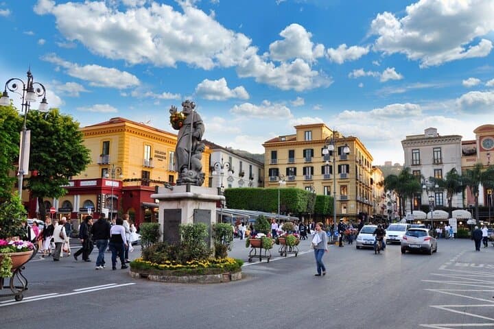 One Way Private Transfer from Sorrento to Naples (Airport-Train station-Hotel)
