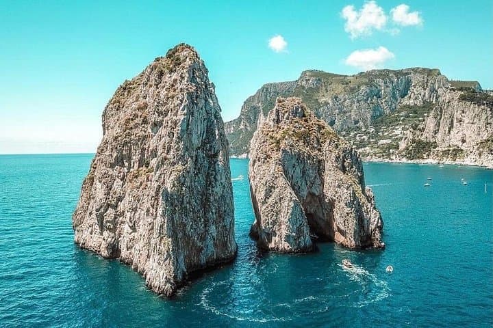 Half day tour of Capri by private boat