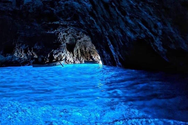 Half day tour of Capri by private boat