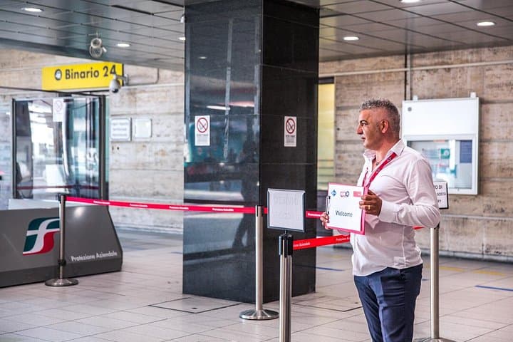 Arrival in Naples