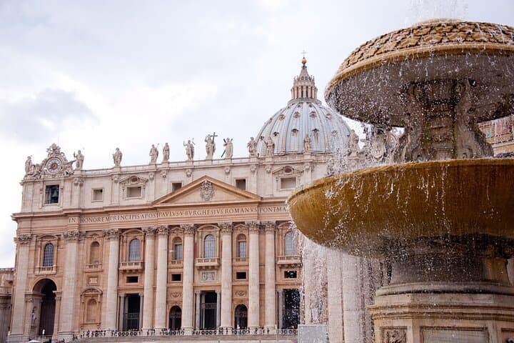 Fountain in St. Peter's Square