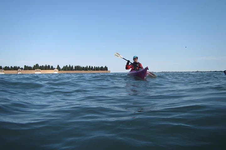 Start of the kayak tour