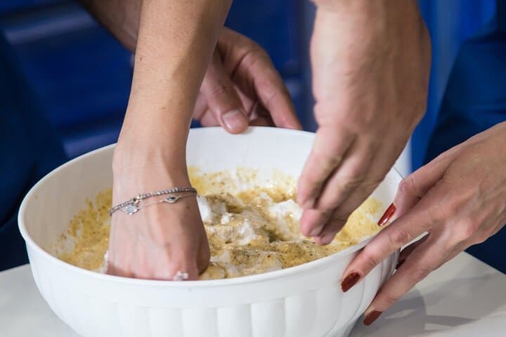 Hands are the best tool in the kitchen!