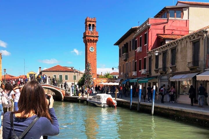 Murano, Burano and Venice Boat Tour from Venice Train Station