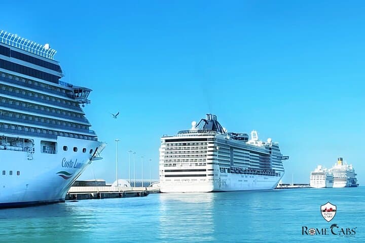 Civitavecchia Cruise Ship to Fiumicino Airport Private Transfer