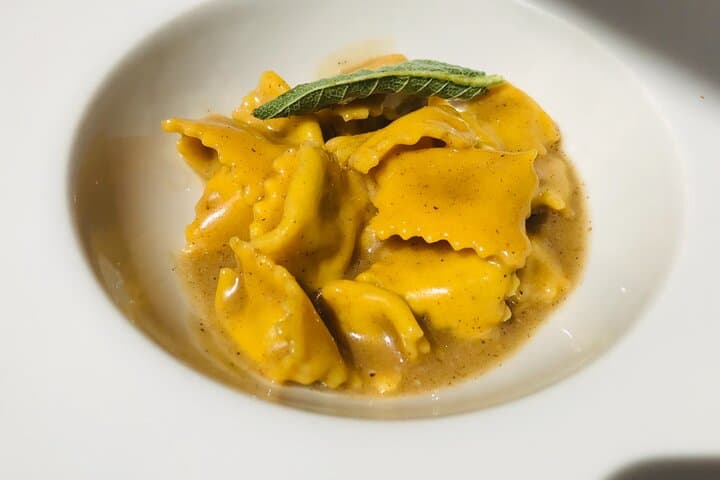Handmade Pasta made in Turin. Taste the iconic Agnolotti del Plin, one of the pasta dishes served on our Street Food Tour d’luxe. Turin Gourmet
