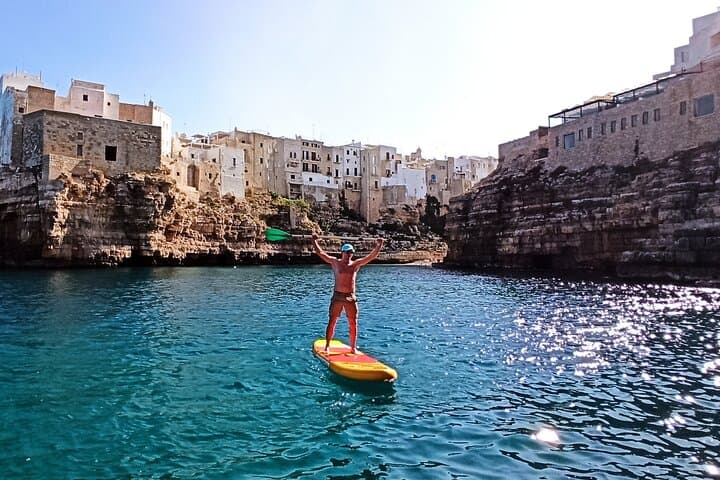 SUP in Polignano : Guided Excursions or Free Hire